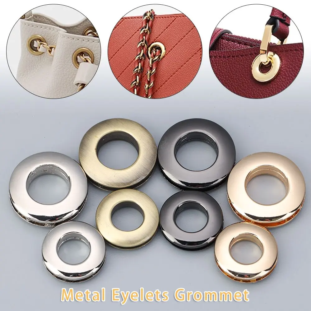 vomic Ornament Accessories With Screws Luggage Hardware Leathercraft Eyelet Button Handbag Buckle Alloy Hole Metal Eyelets