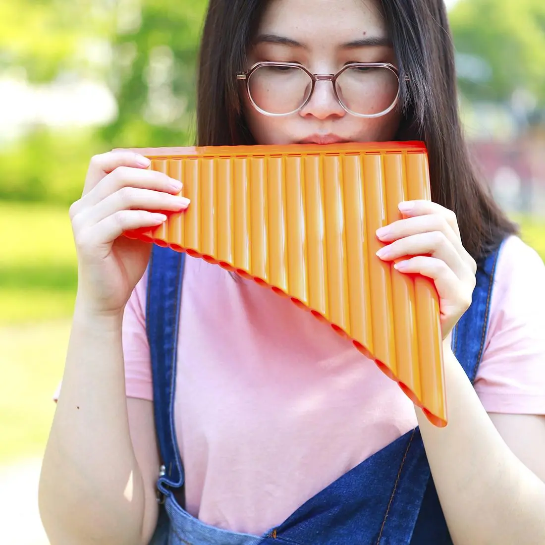 16 Hole Panpipe, C Key Panpipe, Wind Instrument for Beginners, Musical Instrument for Students, Musical Accessories