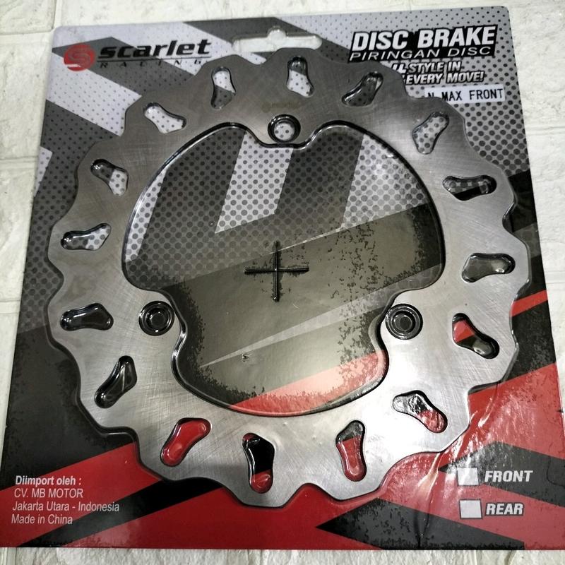 N MAX AEROX OLD NEW PIRINGAN REM CAKRAM DISC BRAKE DPN BLKG ORIGINAL SCARLET N MAX OLD NEW AEROX LEXI UKURAN STANDAR VARIASI Motorcycle 8