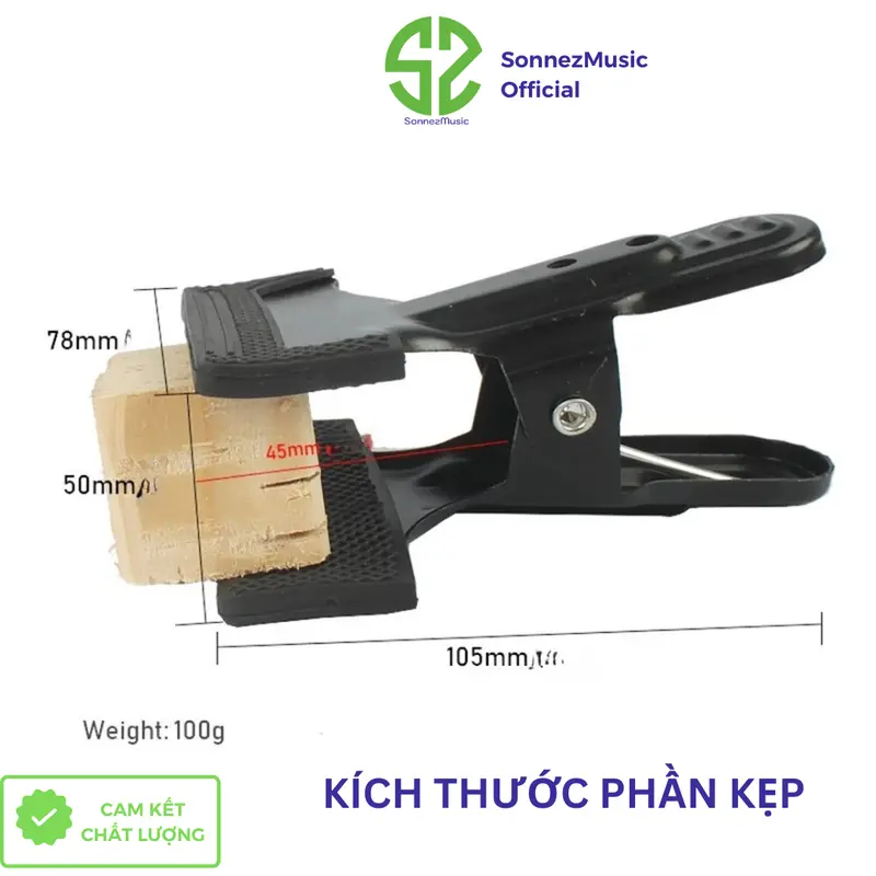 Giá điện thoại, kẹp điện thoại livestream quay video guitar - Sonnezmusic 7