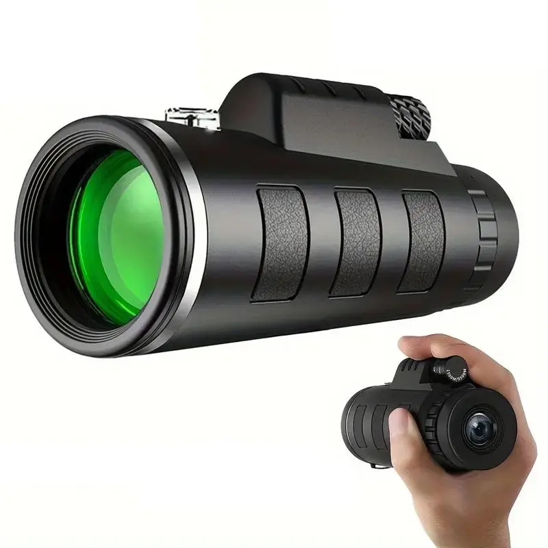 Portable Mini Monocular, 40x60 High Definition Monocular, Multi-purpose Telescope for Camping, Hiking, Bird Watching, Concert Watching, Outdoor Camping Hunting Fishing Accessories