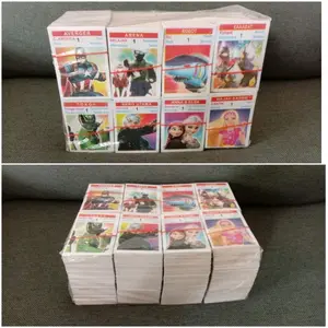 Mainan Jadul Kartu Kwartet Teplek Isi Kurleb 320 Pcs Anak Card