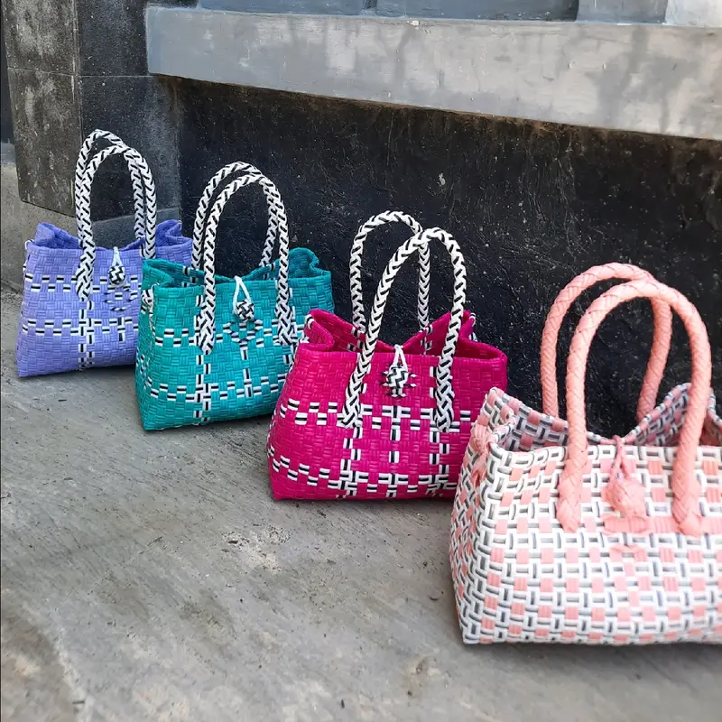120.000 dapat 5 TAS ,TANPA AKSESORIES, WARNA RANDOM no request, no komplain) size S mini Hitam 5