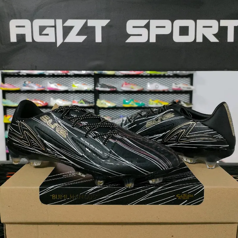 SEPATU FUTSAL DAN SOCCER REACTO BLITZ 2 GARUDA ATTACK23 PRO BLACK/RICH GOLD/WHITE/CHILI PEPPER SKU SPE110100047 4