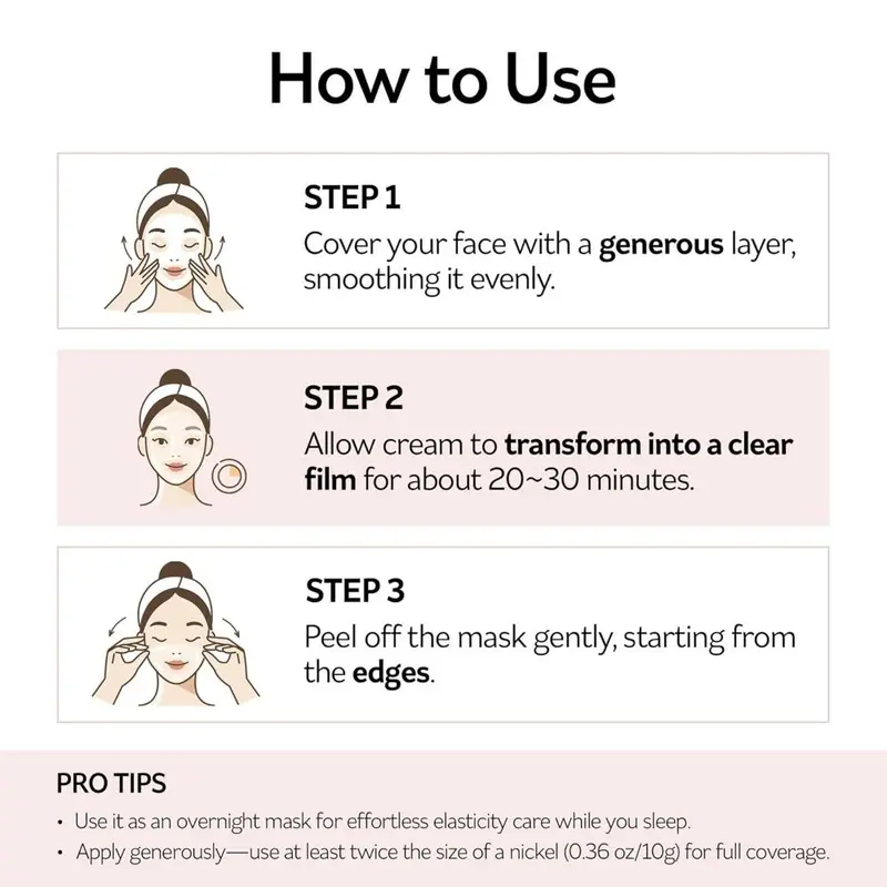Kem Phát Sáng Collagen Cho Em Bé Với Cọ, Mặt Nạ Da Collagen Lột, Đàn Hồi Và Sức Mạnh, Da Phát Sáng, Collagen Aginon Volufiline, Bọc, Gói Mặt Nạ Lột Cho Mặt, Hàng Mới Về 6