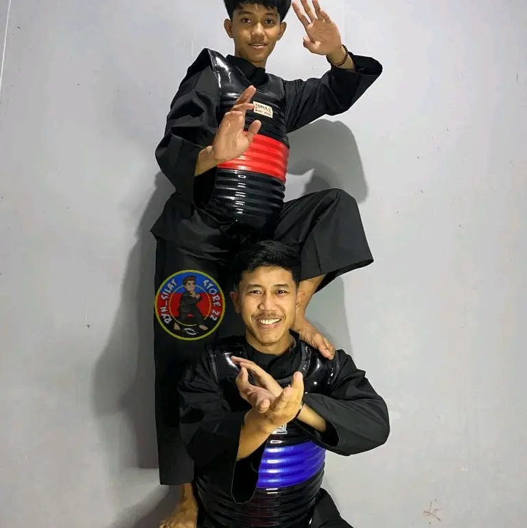 (Sepasang) Body protector aturan baru Jawara Velcro standar Internasional Outdoor 2