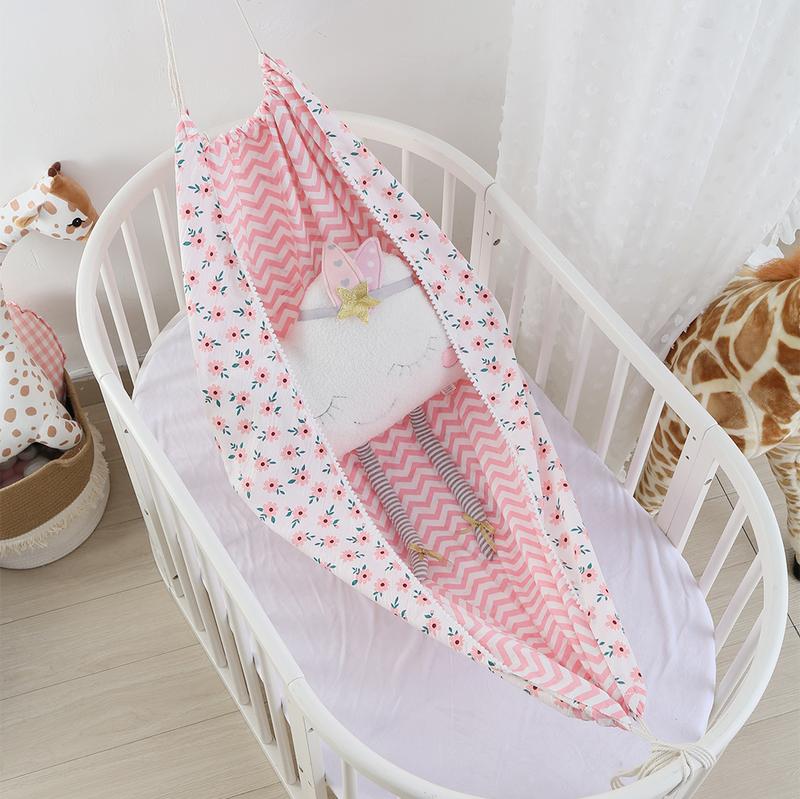 Product Introduction of INS Children's Swing Indoor Outdoor Hanging Basket Kids Hanging Cloth Bag Baby Home Cartoon Hammock 34