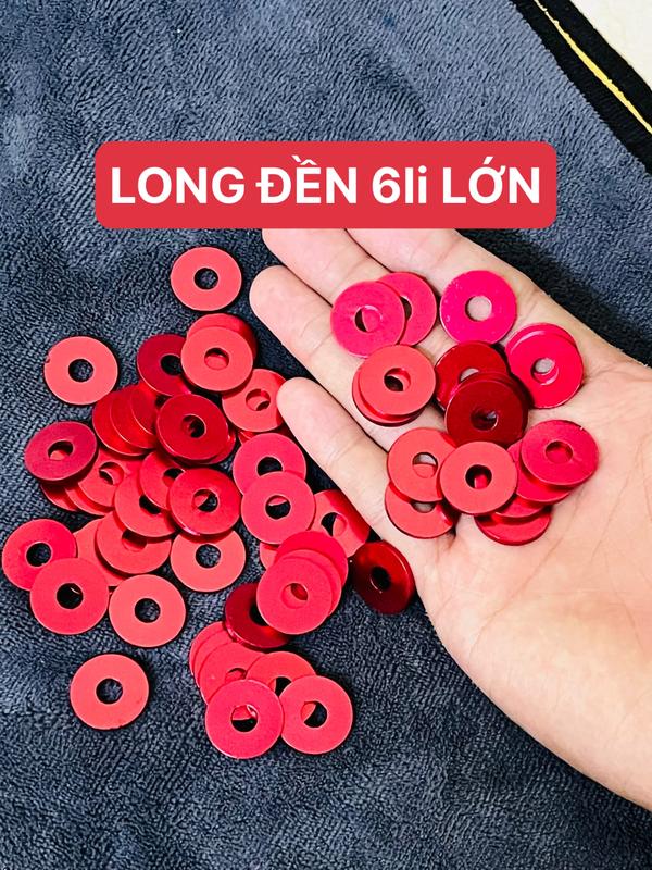   GIÁ 1 CÁI  LONG ĐỀN ĐỎ TRƠN 6li 8li 10li 