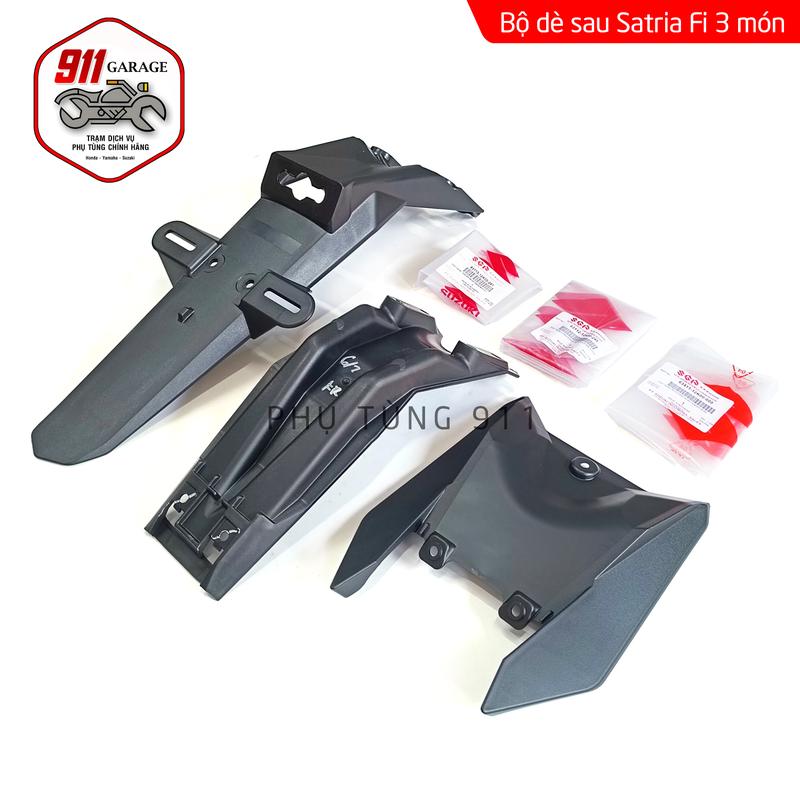 Combo 3 món dè sau Satria Fi chính hãng Suzuki Indonesia Phụ Kiện Phụ Tùng