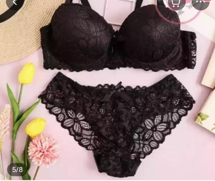 Product Introduction of BRA SET bh + cd beha celana dalam wanita setelan renda import quality RC03 36-42 cup B / bra sexy hot busa motif bunga import 1 set beha dewasa hot sexy 5