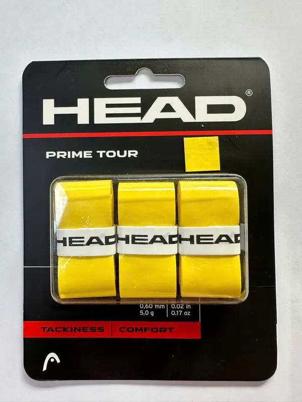 QUẤN CÁN HEAD PRIME TOUR LOẠI 3 CÁI/1 VỈ tennis vợt pickleball six zero 1