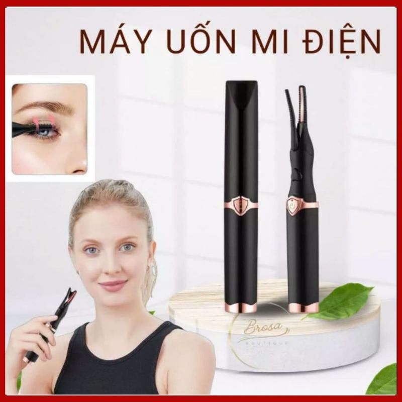 Máy uốn mi cong tự nhiên bằng nhiệt 3 mức điều chỉnh nhiệt độ cổng sạc USB Dụng cụ làm đẹp bằng điện