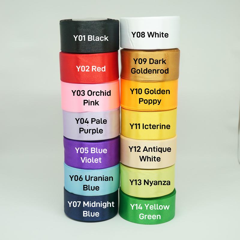 Pita Satin 4 cm / Ribbon 1,5 inch Per 1 Meter Kado buket bunga 1