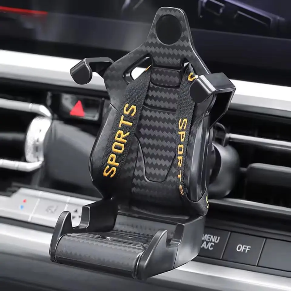 Car Air Vent Phone Holder, Multifunctional Car Navigation Phone Holder, Universal Car Interior Accessories for Car Use, Mount
