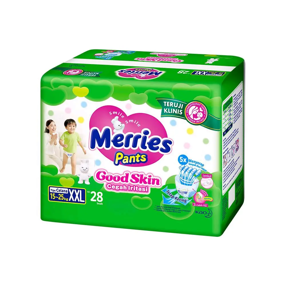 Merries Pants Goods Skin XXL28 Popok bayi Diapers