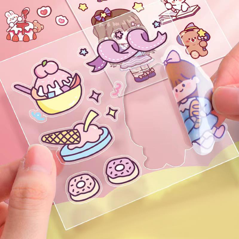 Product Introduction of Pelekat Kartun Corak Haiwan Peliharaan, 20 Keping, Pelekat Comel, Buku Skrap DIY, Pelekat Kawaii, Hiasan, Bekalan Alat Tulis 14