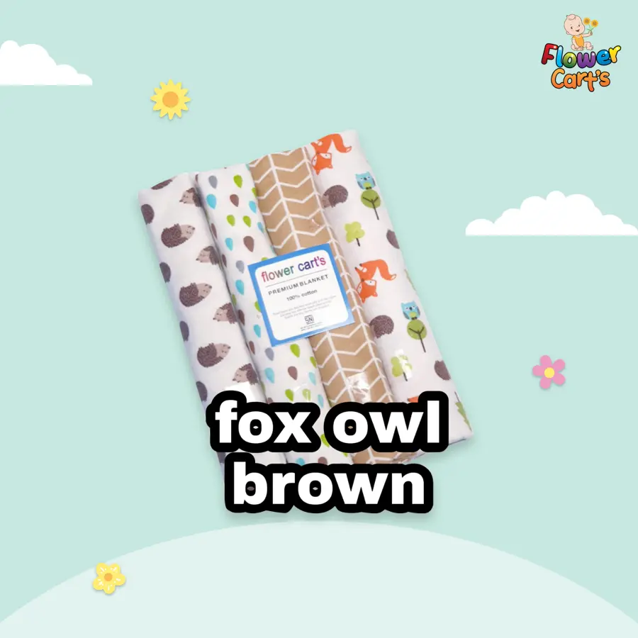 Fox Owl Brown (4pcs)