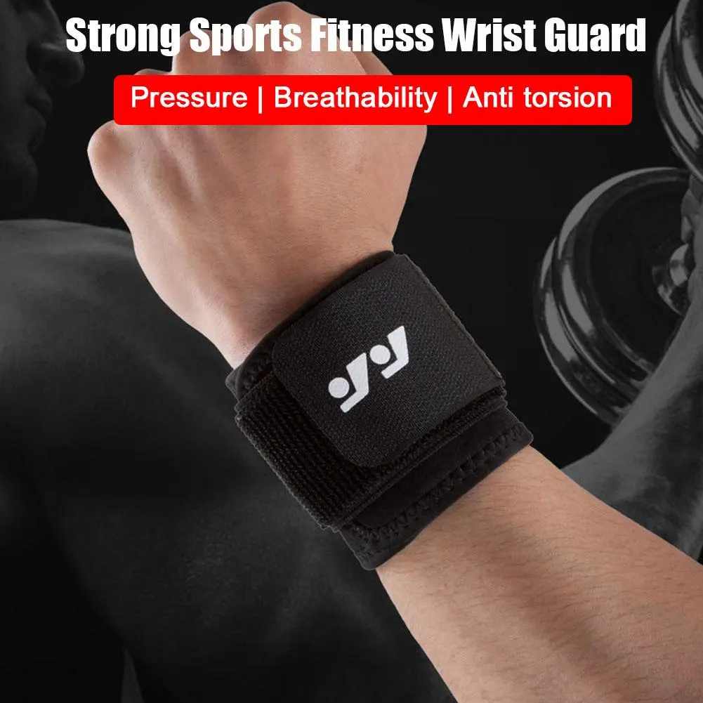 【Lowest Price】Sports Wrist Guard Men's Fitness Protective Fixed Bandage Wrist Guard Basketball Badminton Volleyball Pressure Wrist Guard