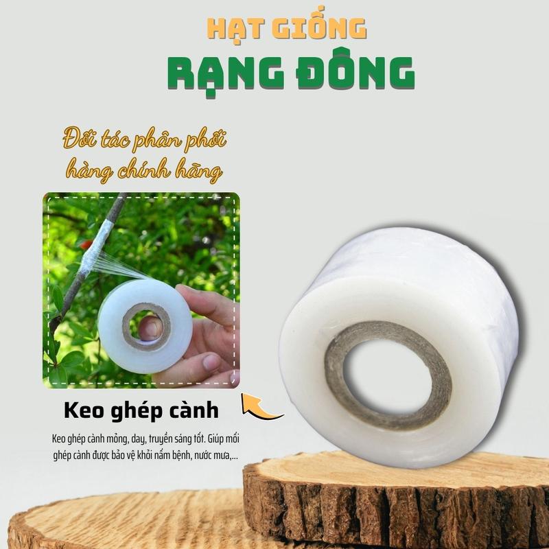 Băng Keo Ghép Cành Tự Dính - Bảo vệ mối nối, chống thấm nước, ngăn vi khuẩn tấn…