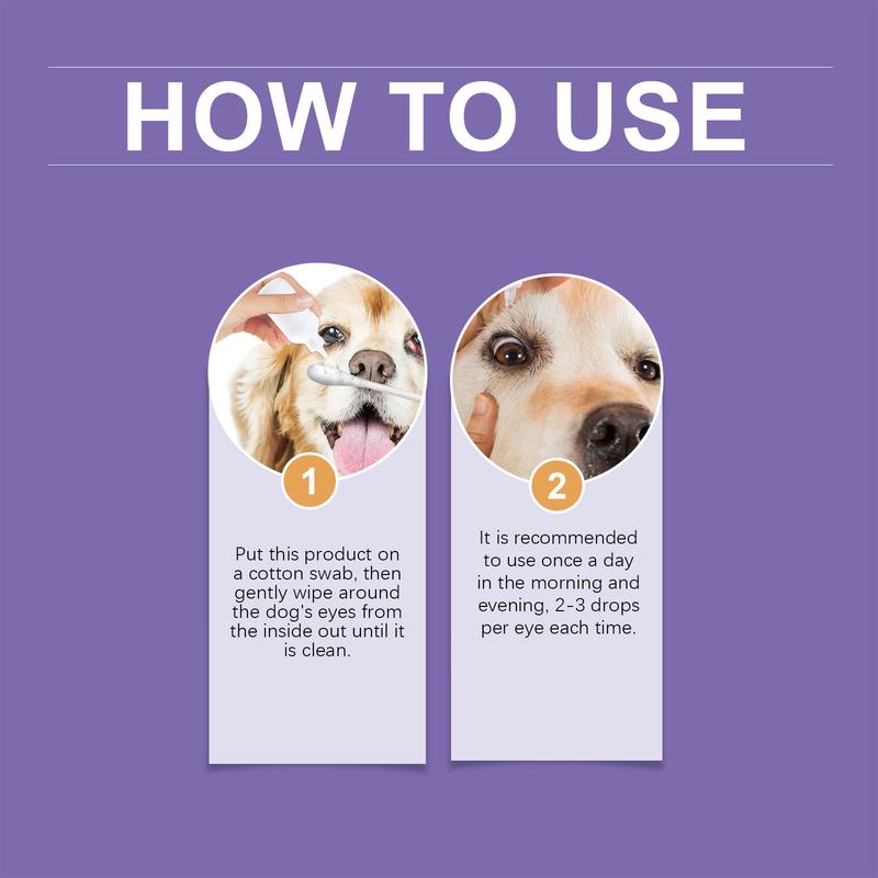 Product Introduction of [OY Pet Shop] Normal Saline Eye Cleaning Solution for Dogs Tears and Tears Cleaning and Soothing Eyes for External Use 3