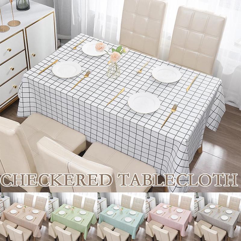 Product Introduction of Khăn trải bàn có thể giặt được, chống dầu và chống bụi, thảm PEVA cho Bàn ăn, thích hợp để giặt, vật dụng gia đình tốt, J1Q1 19