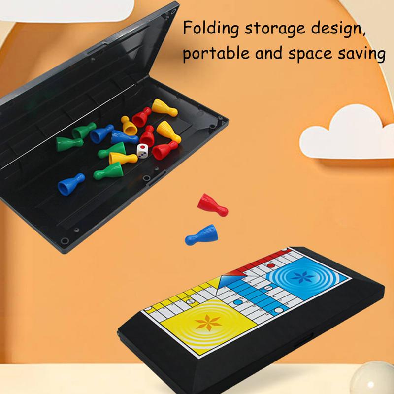Faconbe- Family Night Chess Game Flying Chess Game Set for Family ...