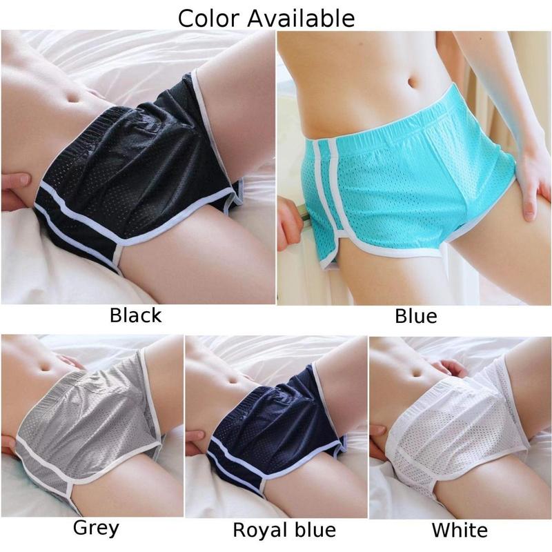 Product Introduction of Quần Lót Boxer Nam Khoét Lỗ Chất Liệu Lụa Lạnh Phong Cách Sexy, Quần Đùi Đồ Lót, Quần Đùi, Quần Lót 0