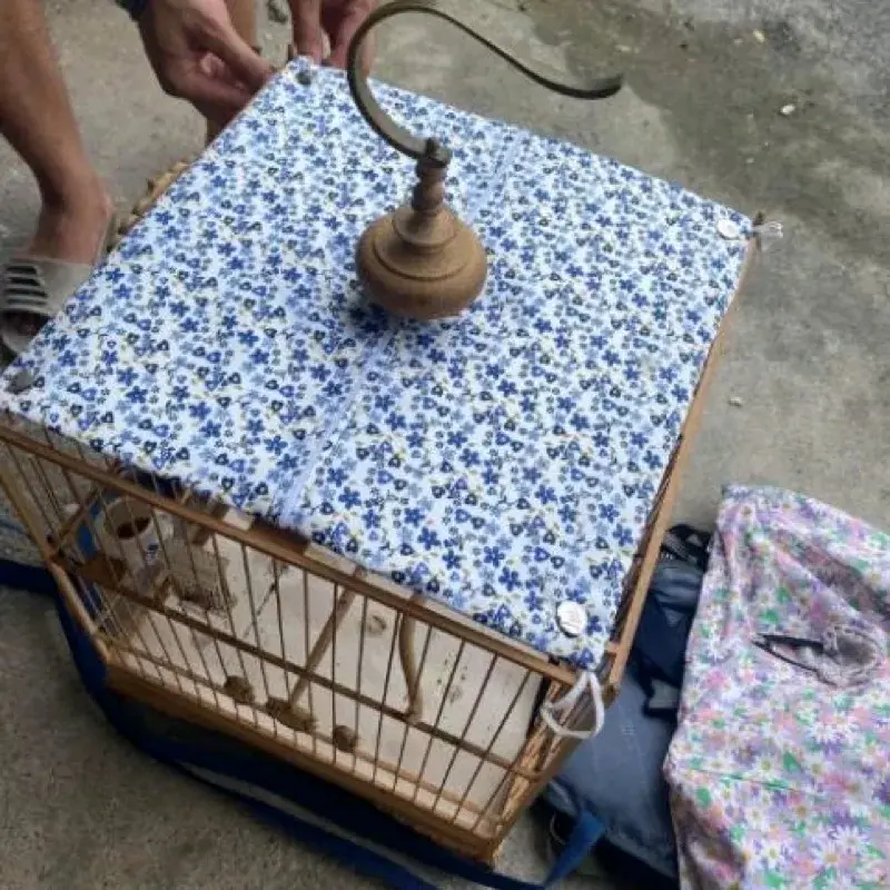 Tấm che nắng bịt nóc lồng chim chào mao siêu đẹp