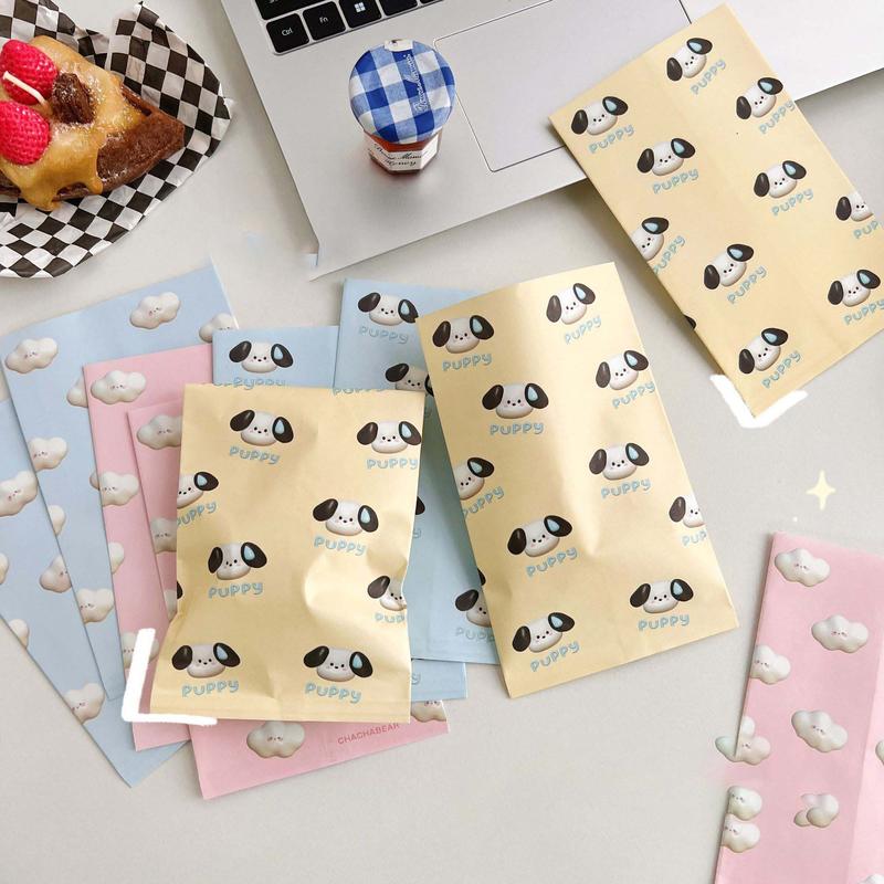 SET 5 Túi Giấy KRAFT Mini ngẫu nhiên họa tiết dễ thương nhiều mẫu mới nhất 2023