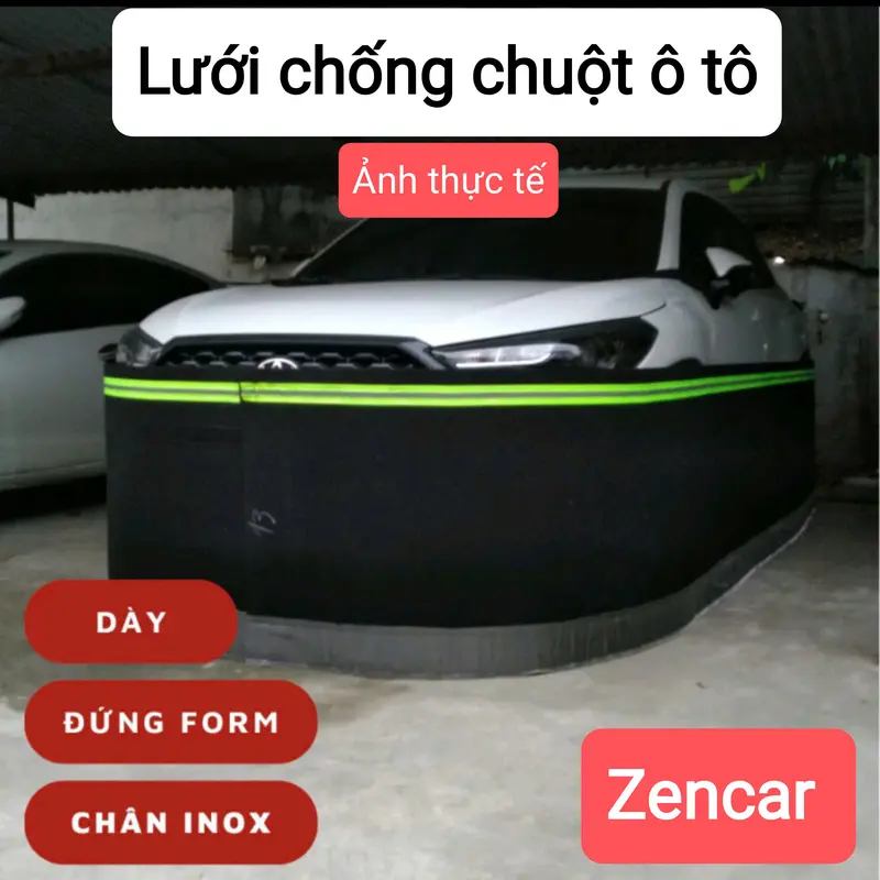 [Tặng Khóa] Quây lưới chống chuột ô tô 1