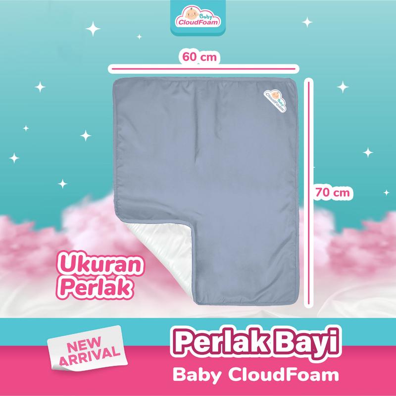Matras Perlak Baby Cloudfoam Alas Ompol Bayi Waterproof Bantal Katun perlak  bayi 2