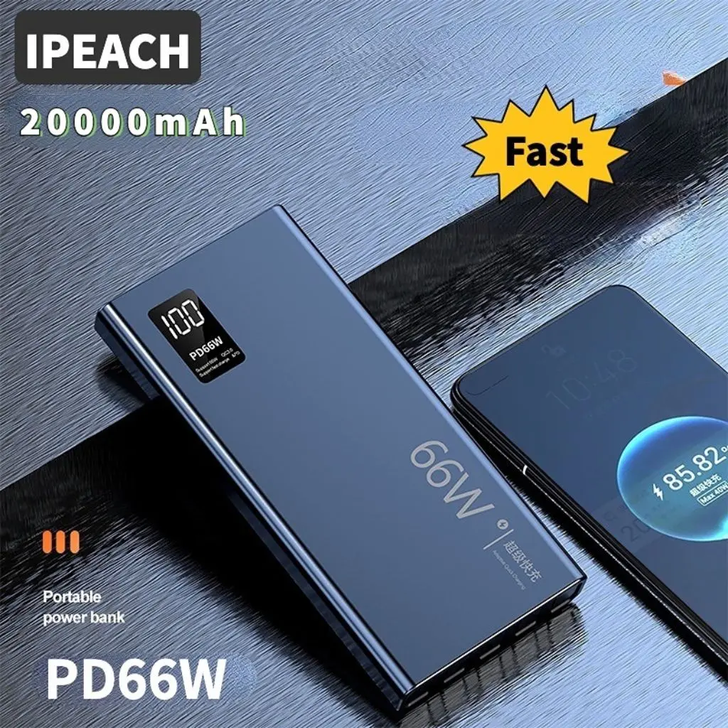 Pin Sạc Dự Phòng Senruko 66W - 10000/20000MAH [ BH 6 Tháng ] - Cổng Type-C Sạc Nhanh - Sạc Siêu Nhanh 2 Chiều Cho Tất Cả Các Dòng Điện Thoại