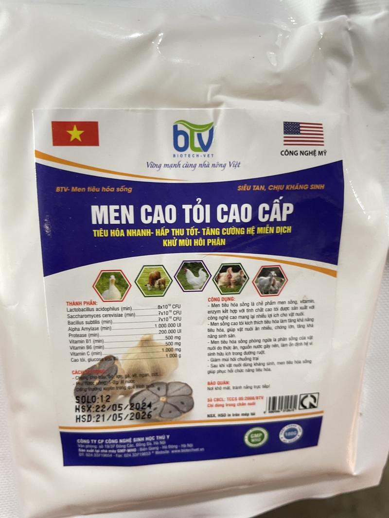 Product Introduction of [ combo 3 gói ] cao tỏi cao cấp gà, vịt giúp tiêu hoá nhanh, ngừa đi phân sống,ăn nhiều, chóng lớn, hấp thụ tốt, tăng cường hệ miễn dịch, khử mùi hôi phân, gói 100gam  men  ăn 0