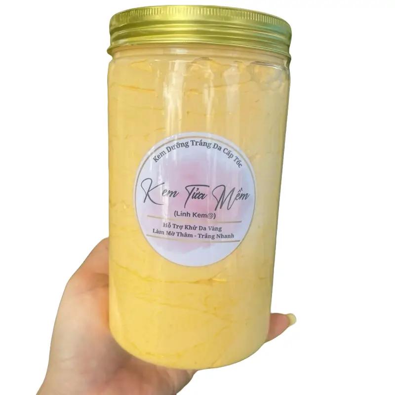  1kg kem tửa mềm cấp tốc kem tẩy hỗ trợ khử thâm dành cho da ngâm chai lì -kem hỗ trợ dưỡng sáng da kem  ủ  body kemtron u trang kem  ủ  trắng cố t ủ mạnh 