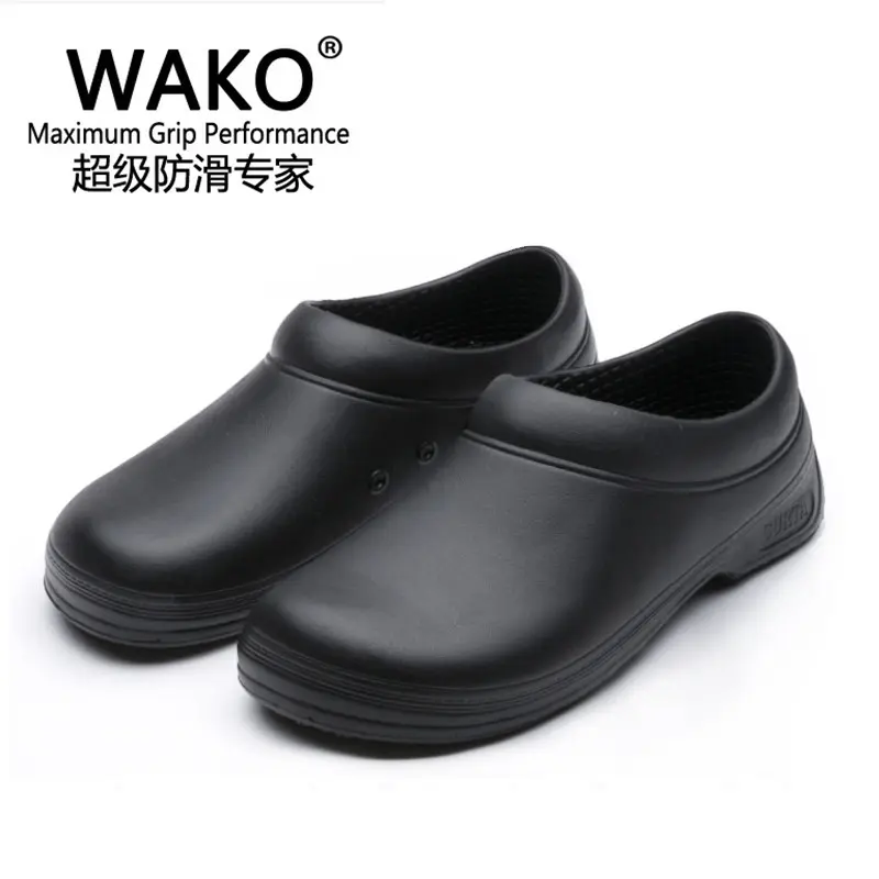 Giày Đầu Bếp, Cỡ Lớn 35-45WAKO, Dành Cho Nam Và Nữ, Giày Chống Trượt Nhà Bếp, Thích Hợp Cho Khách Sạn Và Nhà Hàng, Giày Đi Làm Chống Thấm Nước Và Chống Dầu Shoes