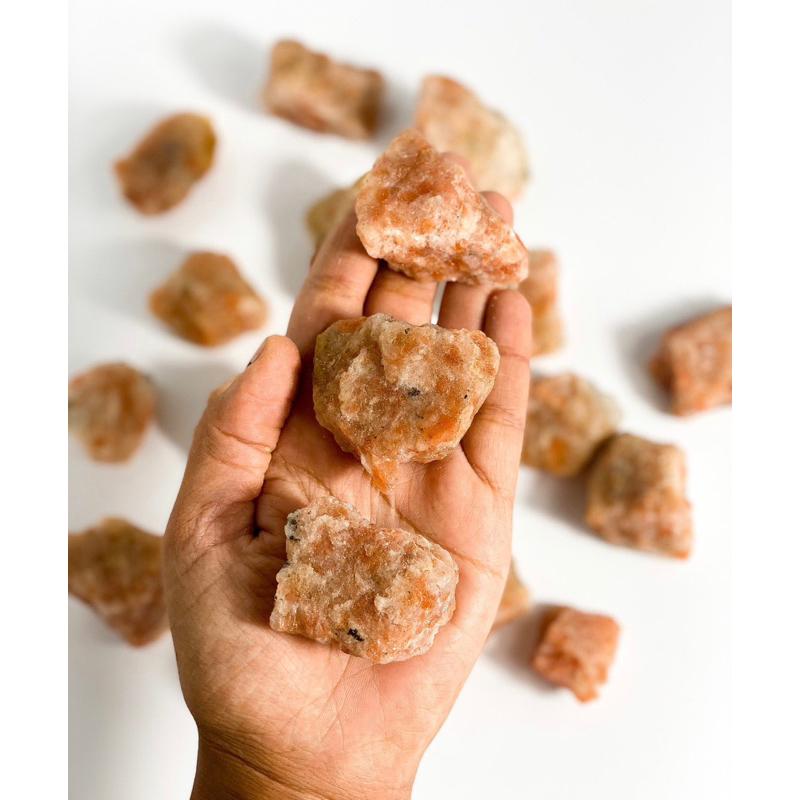 50g-500g wholesale Lot Natural Sunstone Rough Stone for Cutting and Jewelry making 8