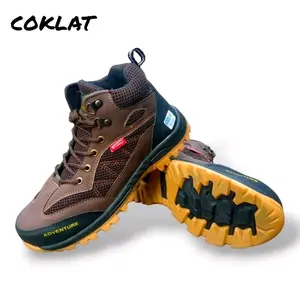 Sepatu Outdoor Pria Ujung Besi sol sudah di jahit Shoes