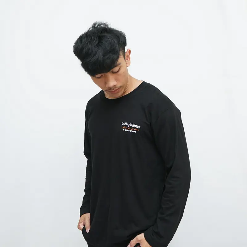 Kaos Sa'ad bin abi waqqas - Combed 24s - Sahabat Nabi - Unisex Sablon T-Shirt Distro Pria Panjang Standar Panjang Standar Lokal Baju Keren Tangan 1
