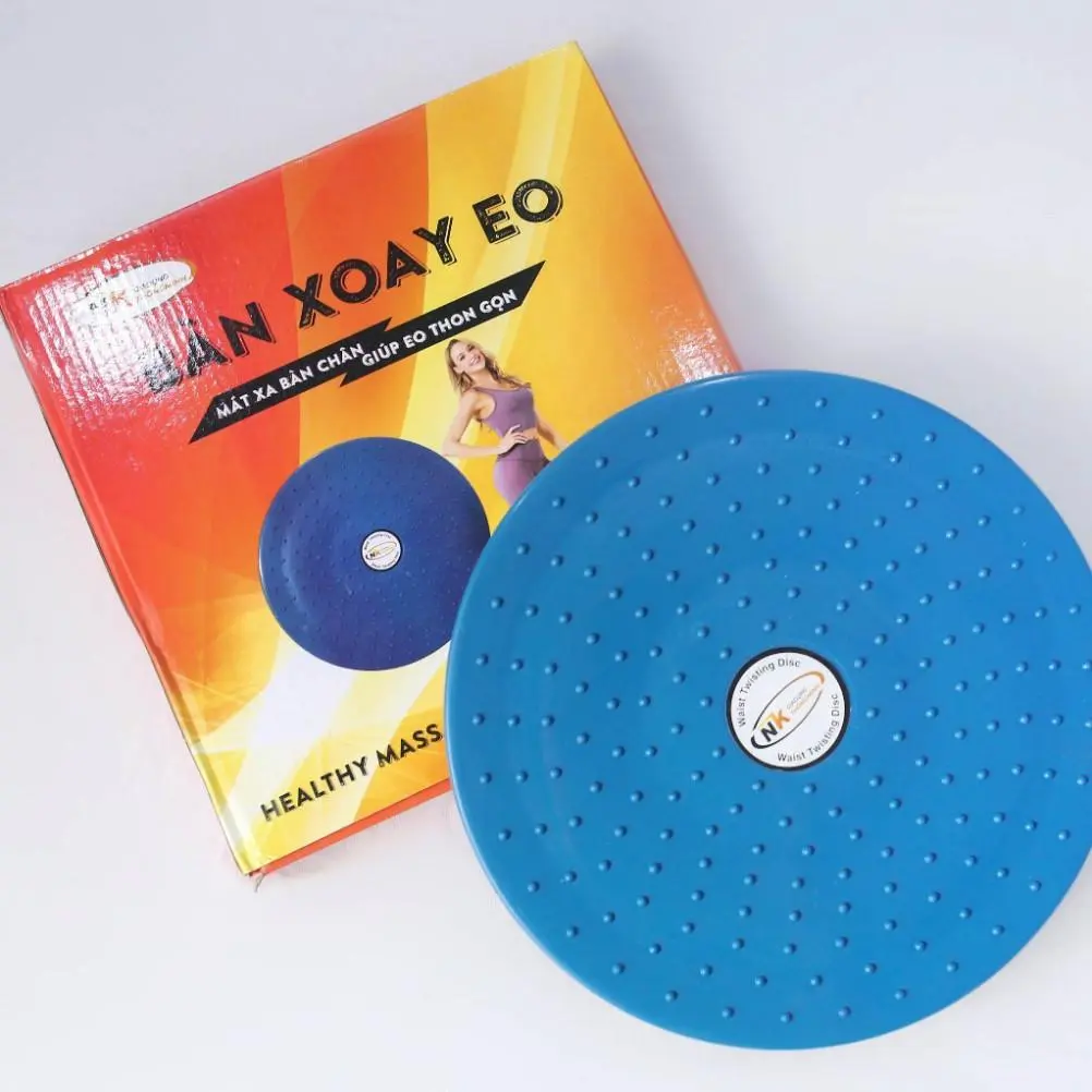 Bàn xoay eo tập bụng 360 độ Waist Twisting, đĩa xoay eo tập cơ eo tại nhà