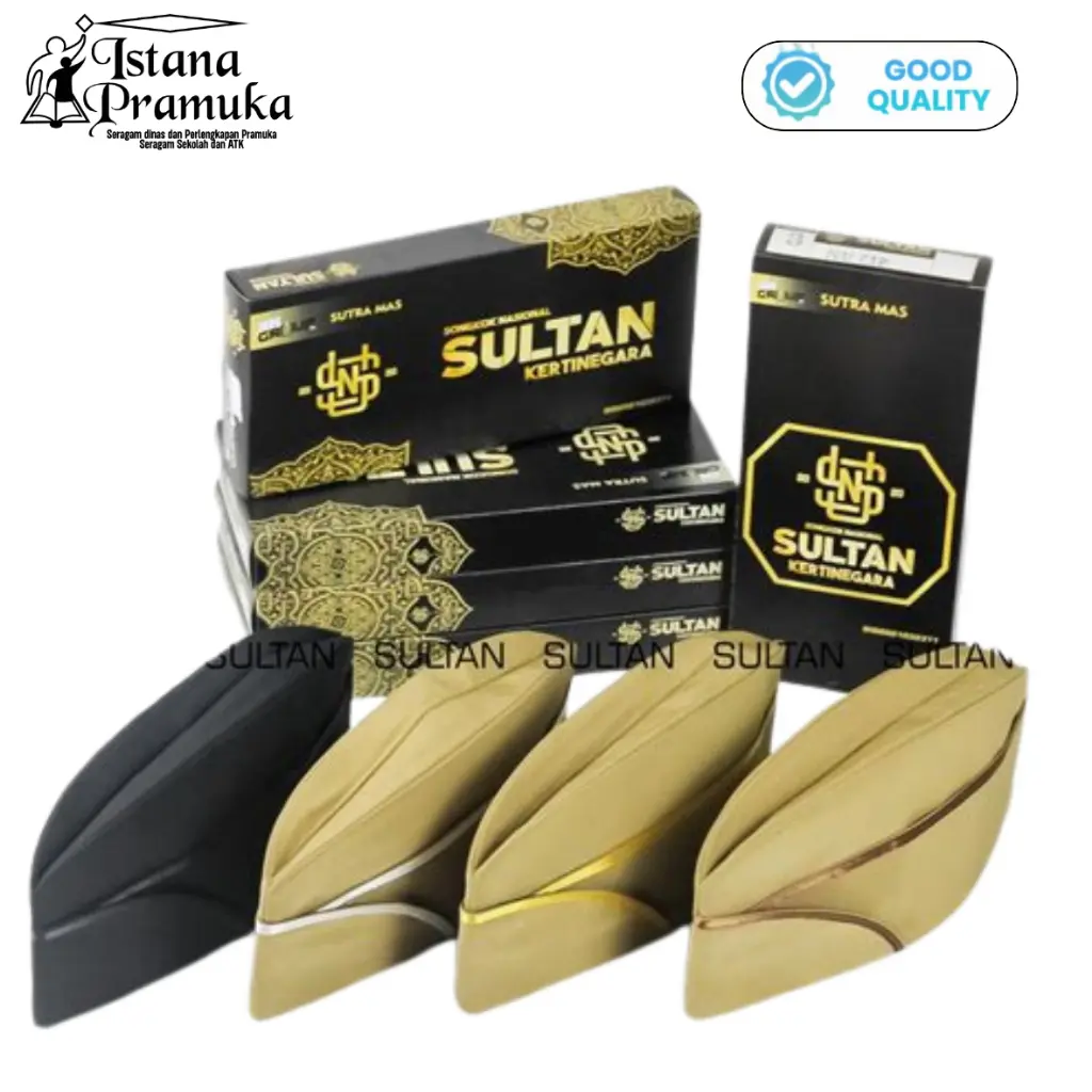 Topi Mut Topi PNS / Pegawai / Veteran / Taruna Semua Golongan Lis Warna Coklat dan Hitam Lis Kuning, lis Silver, lis Coklat, lis Hitam Pria Dan Wanita- Istana Pramuka Gelora
