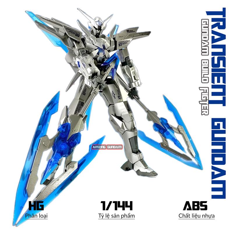 Mô hình Lắp ráp HG Transient Gundam, 1/144 Gunpla, Mô hình nhựa, Đồ chơi xếp hình thông minh, Bộ Lắp Ráp, Toy, Tháo Lắp