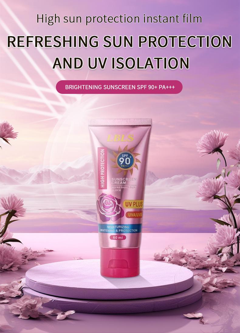 Product Introduction of Lbls sunscreen dream world sunscreen SPF 90 + high protection UV 60ml skin care facial skin repair comfortable light Daily repair 0