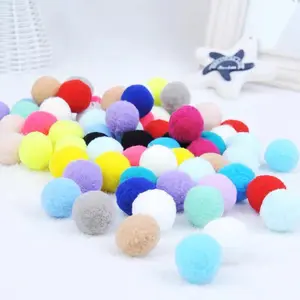 ALFAMEGA MAINAN HEWAN - Mainan Bola Gigit Bulu Mainan Kucing Mini Ball Bola Kain Cat Pet Toys