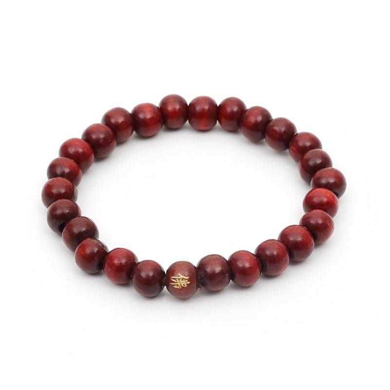 Vòng Tay Đính Cườm, Unisex, Thời Trang, Đàn Hồi, Đen / Đỏ, Cập Nhật Mới, Được Làm Bằng Hạt, Được Bán Bởi Welove Store 7