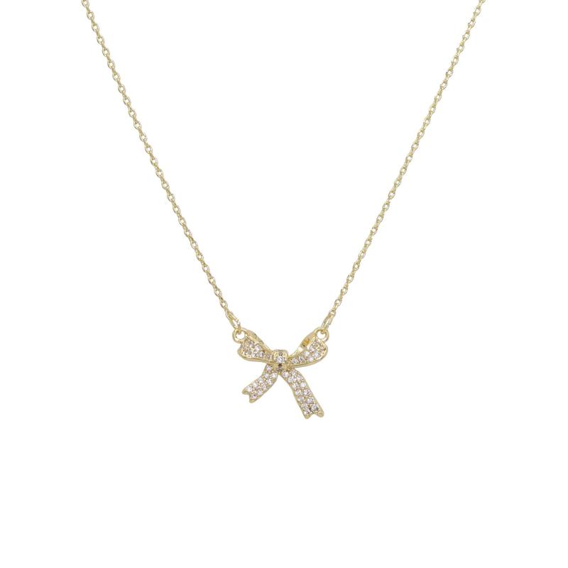 Product Introduction of Pendant women's light luxury collarbone chain butterfly necklace 3
