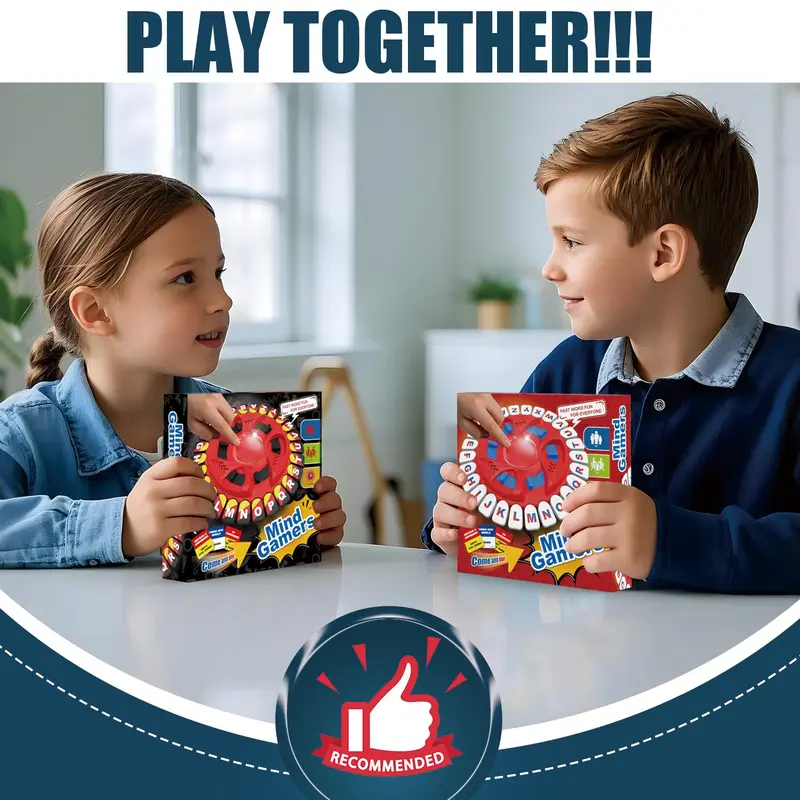 Alphabet Learning Game, 1 Count Letter Press Game, Quick Thinking Letter Press Game, Fast-paced Board Game for Family & Friends 4