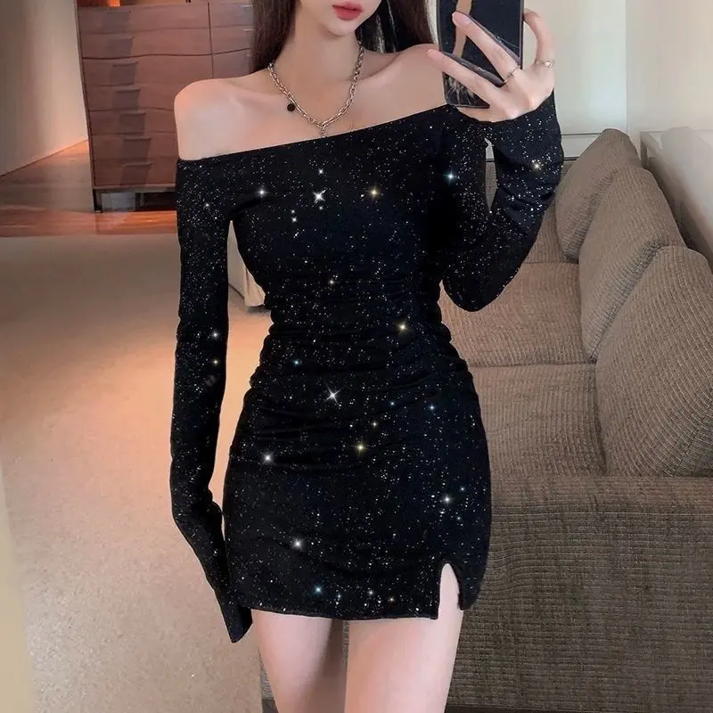 skims dress with glitter]Fall 2024 New Sexy Pink Sling Dress Beautiful Back  Shiny Irregular Ruffled Skirt Women's Clothing Sequin Dress Women's  Clothing Women's Clothing - TikTok Shop Philippines