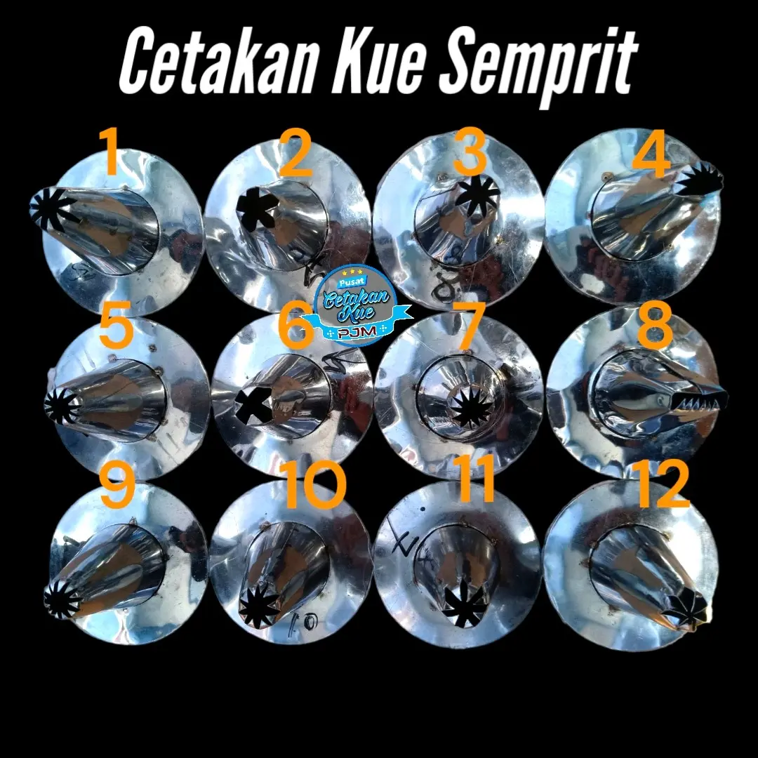 Bijian Spuit Topi Cetakan Kue Semprit Kue Cipiran Kui Spluit Topi Lokal