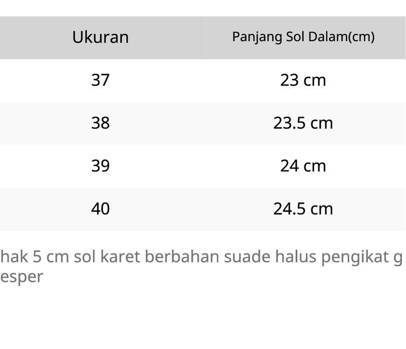 Product Introduction of Sandal High Heels Wanita Terbaru Hitam Hak 5cm dan Sol Karet Tidak Licin 0