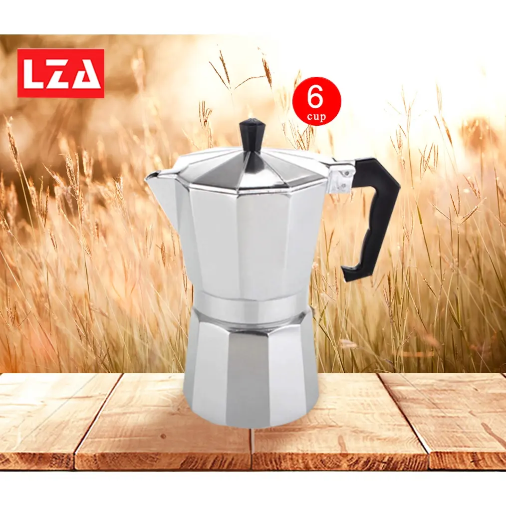 ลดล้างสต๊อกหมดสินค้าของใหม่แล้วหมดเลยMoka Pot หม้อต้มกาแฟ ขนาด 6CUP300ml